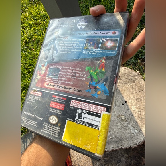 Box only Pokemon Colosseum (Player's Choice) - (GC) GameCube NO DISK !!! - Picture 8 of 13